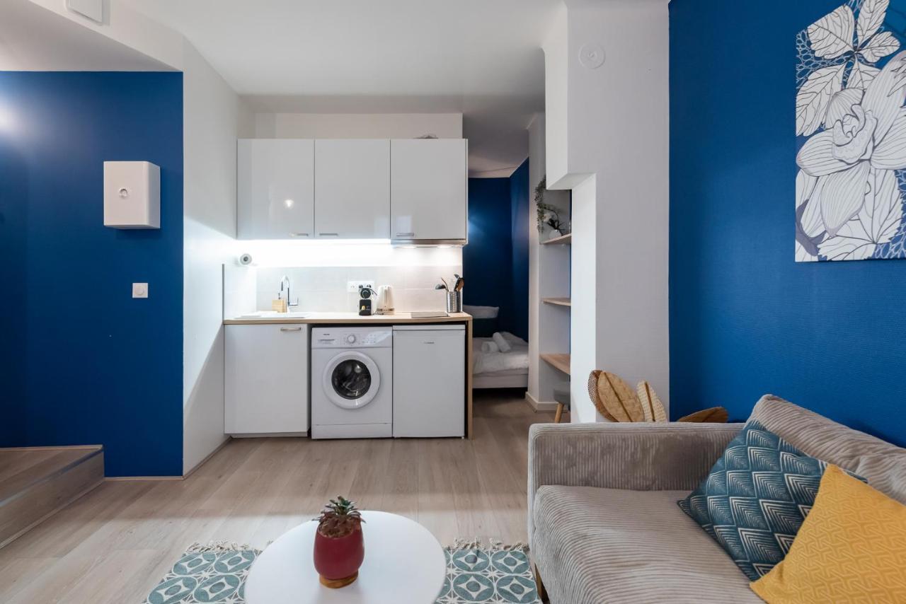 Appartamento Studio Blue Confort , Proche Gare Part Dieu Villeurbanne Esterno foto